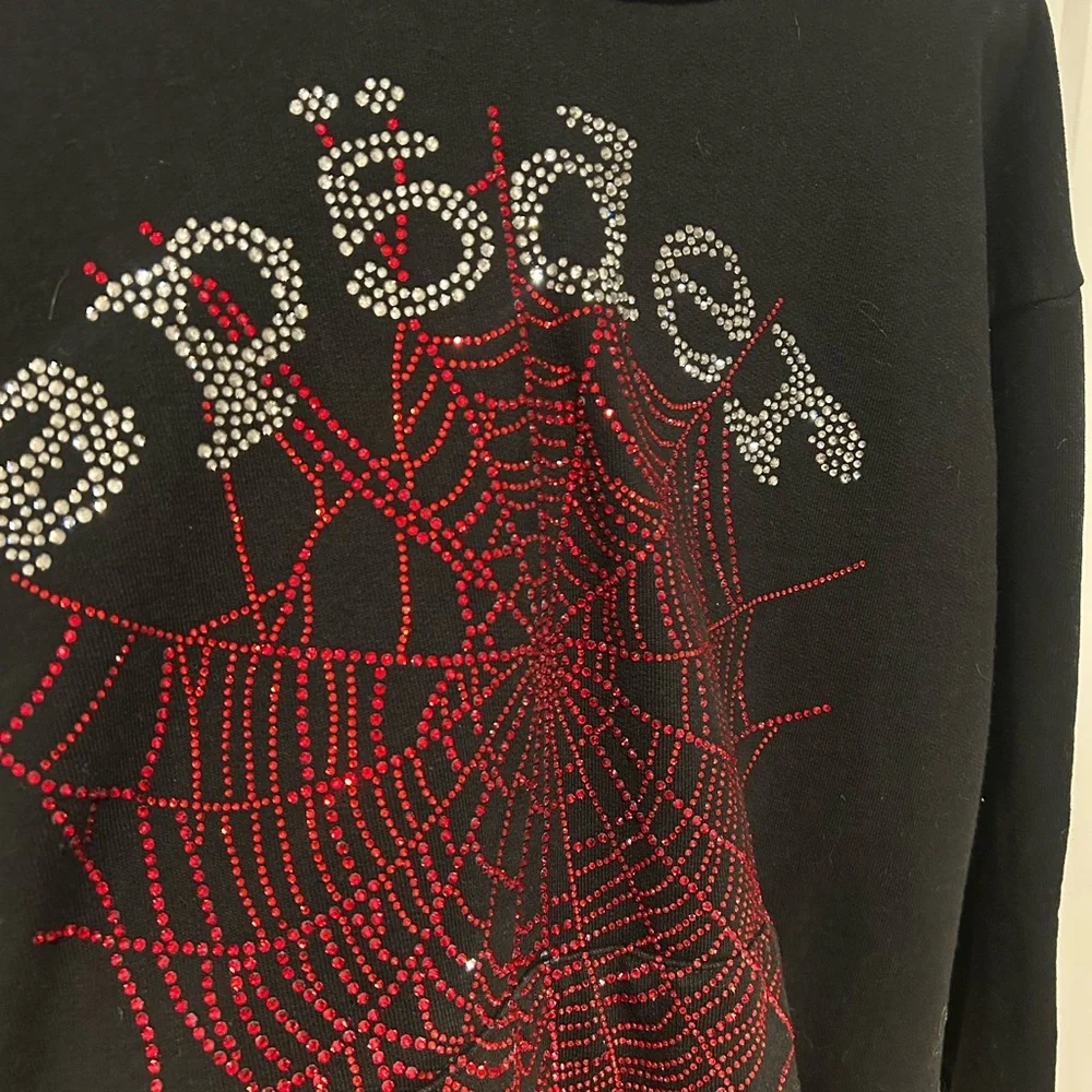 Sp5der OG rhinestone hoodie - Picture 2 of 5